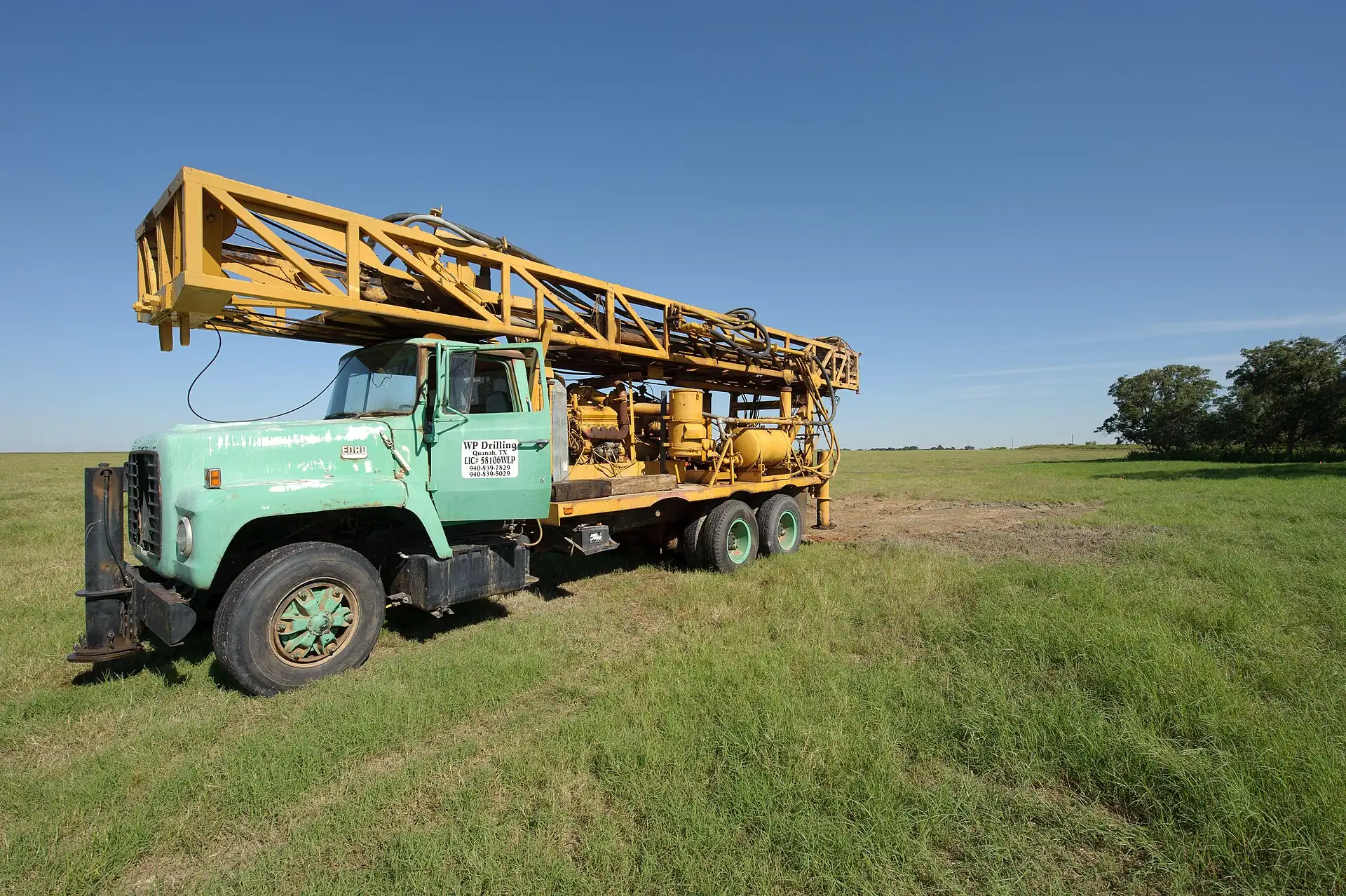 Water well drilling and pump service in Hays County